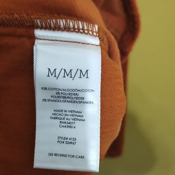 Cabi Double-Breasted Fitted Brown Soft Thick Corduroy Jacket M Boho Academic - Picture 4 of 7